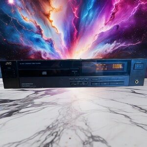 Vintage JVC XL-V211 Compact Disc CD Player Cleaned/Tested Serviced! Japan! Nice!